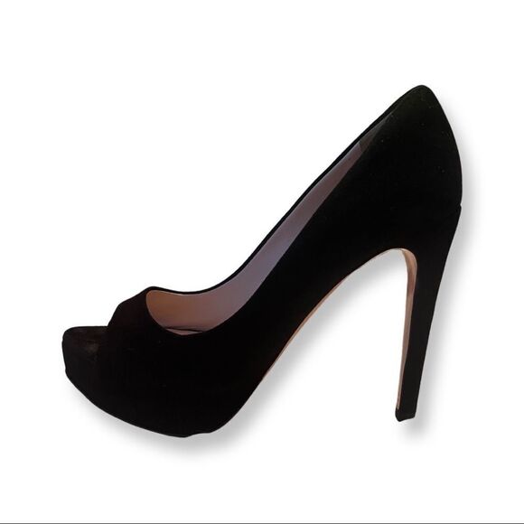 Miu Miu Camoscio Open Toe Heel - Picture 2 of 6